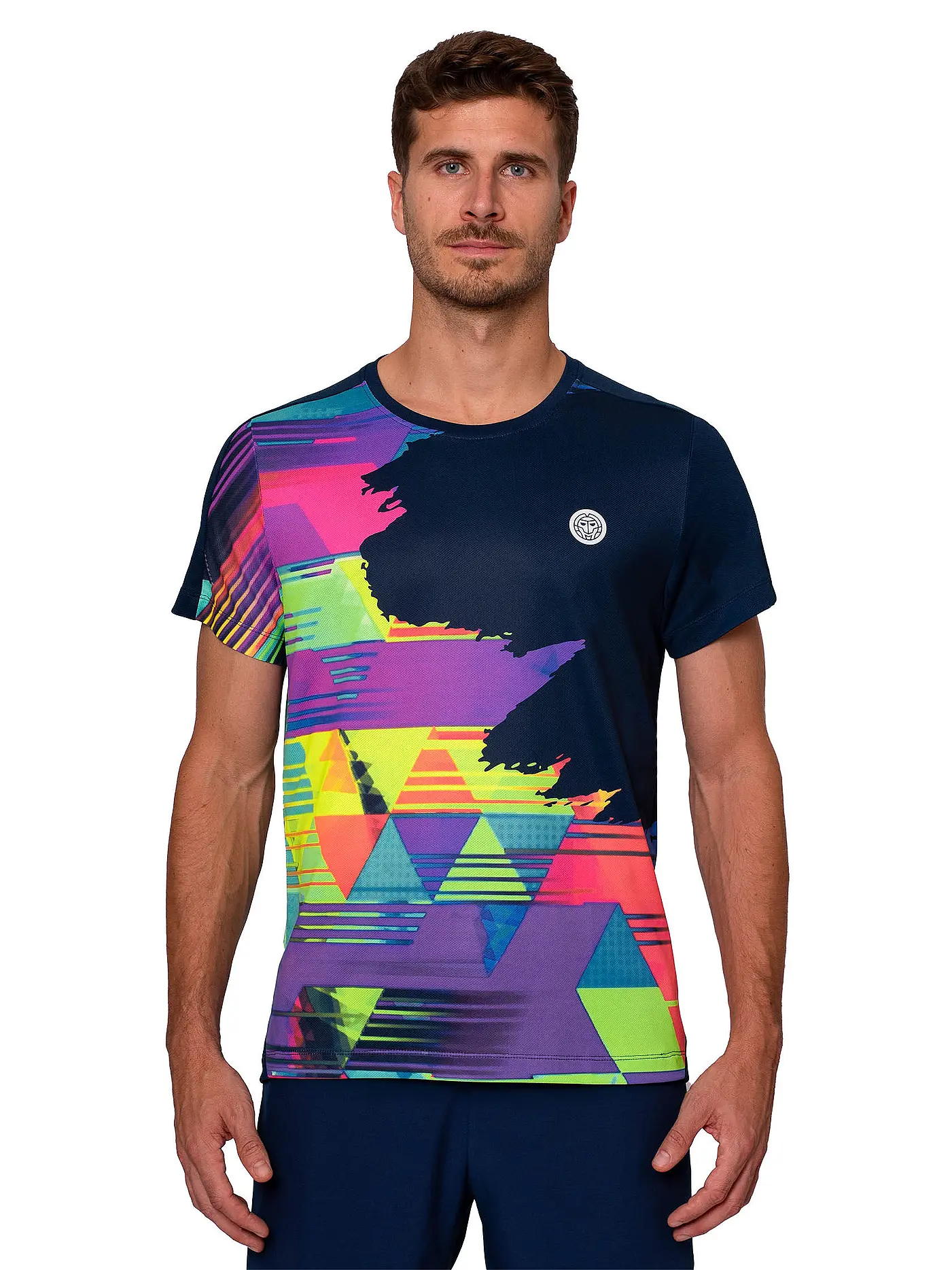 BIDI BADU | Herren Tennisshirt Kaleido | 